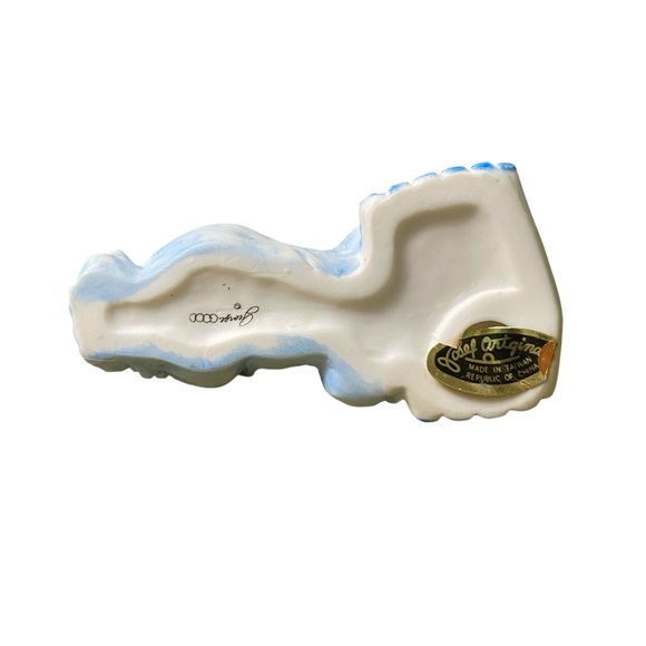 Vintage Little Sleeping Baby Boy Figurine George Good Josef Originals Ceramic - Picture 5 of 11